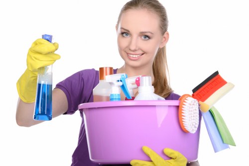 Office cleaning team in Wandsworth keeping a workspace spotless