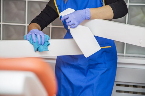 Deep cleaning preparation in a Wandsworth apartment